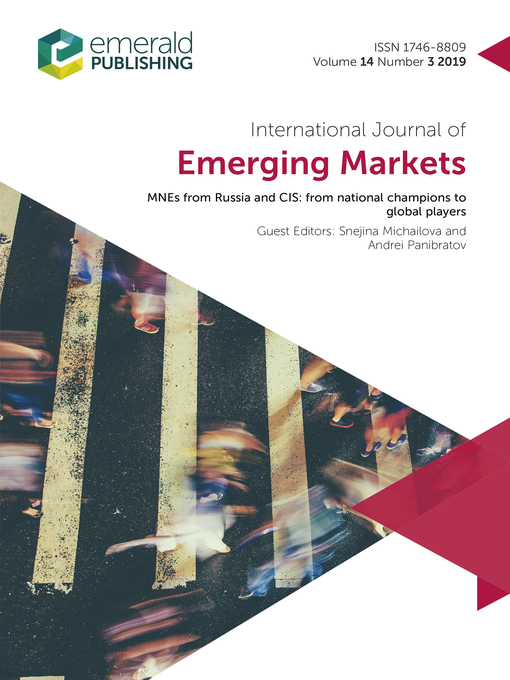 Title details for International Journal of Emerging Markets, Volume 14, Number 3 by Andrei Panibratov - Wait list